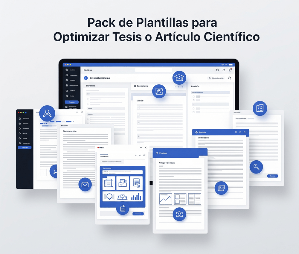 Pack de Plantillas: Optimiza tu Tesis o Artículo Científico